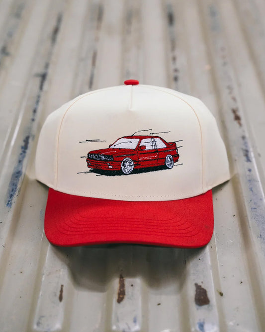 BMW E30 M3 CAP RED